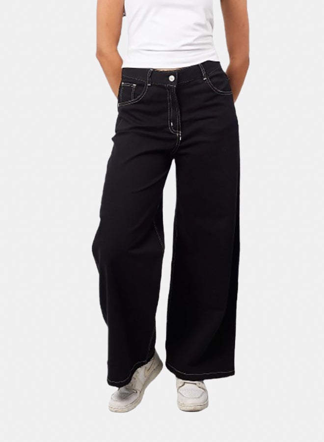 Azul Wide Leg Gabardin Pants - Image 1
